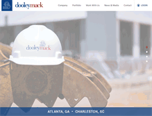 Tablet Screenshot of dooleymackconstructors.com